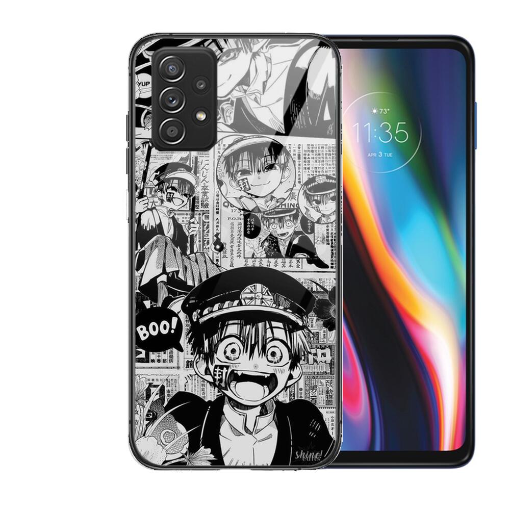 Toilet-bound Hanako-Kun Anime Tempered Glass Case Phone For Samsung Galaxy A51 A71 A60 A70S A70 A80 A21S A41 A20E A50 A30S 5g A3