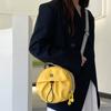 Casual Mobile Phone Storage Bag Nylon Round Crossbody Bag Simple Small Round Backpack  Outdoor