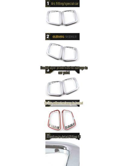 Zotye T600 Front Fog Light Decorative Frame & Anti-Scratch Cover