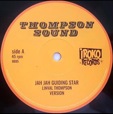 12-tums skiva LINVAL THOMPSON - Jah Jah Guiding Star / Cool Down Yo BB95 Iroko Records 2019 Frankrike Reggae, Ska & Dub Begagnad