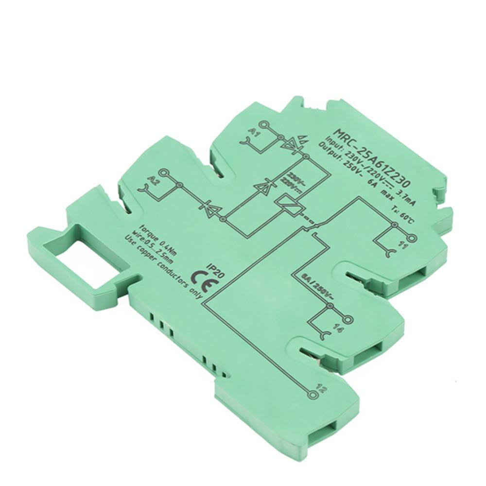 6.2mm Thickness Ultra-thin Relay 230VAC/220VDC Ultra-thin PLC Relay  Industrial Control