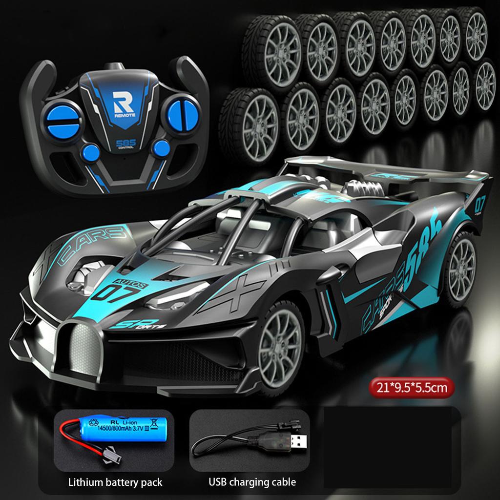 Electric High Speed Race Drift RC Cars Toy Fall-Resistant Shock-Absorbing RC Vehicle Toy for Kids Children's Day Birthday Gifts