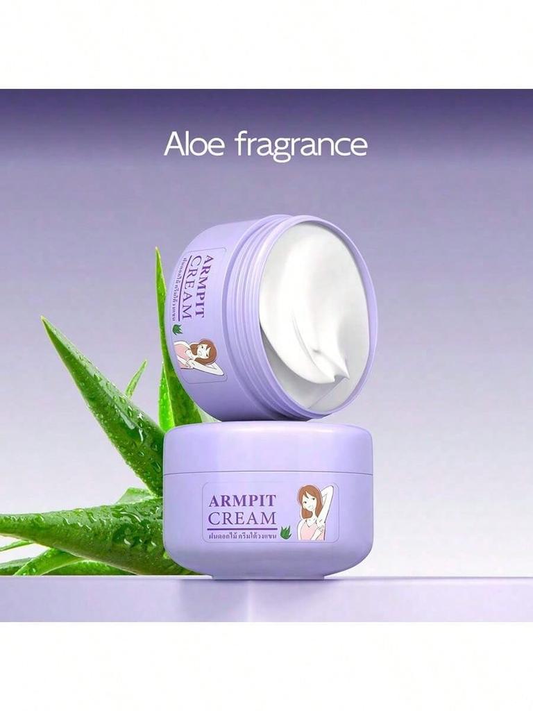 Long-Lasting Underarm Deodorant Balm Rose Aloe Vera Lavender Fresh Scent Odor Suppression Anti-Sweat Fast Drying Refreshing for Sports Dates Offices