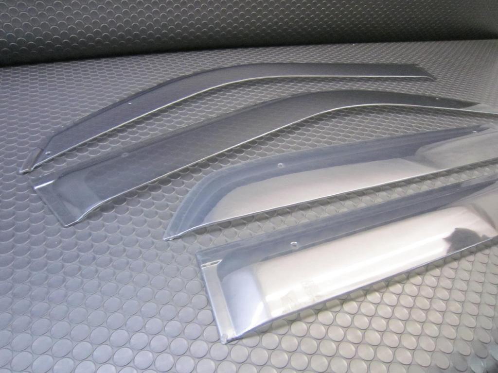 BRIGHTZ Premium Side Door Visors with Hardware for Toyota Hilux Surf 180/185 (RZN180/RZN185/VZN180/VZN185/KZN185/KDN185) [INJ-V-039] (Part Number