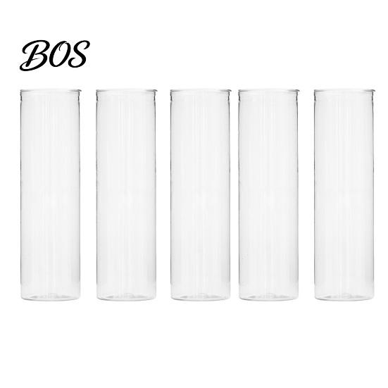 Fashionable Simple Vase Plastic Clear Cylinder Vase, Modern Flower Arrangement Transparent Unbreakable Lightweight Table Centerpiece for Home