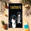 Santos Futebol Clube (14) Theme Beach Towel Sand Resistant Soft And Comfortable Suitable For The Pool Camping Yoga And Diving A Travel Essential