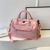 Lingge Fitness Bag Dry Wet Separation Swimming Storage Bag Women's Luggage Bag Lightweight Short Travel Bag Crossbody Big Bag Bag