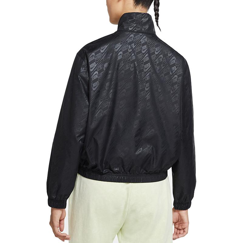 Nike Jackets Women's Black Stand Collar Moderate Other DD5787-010