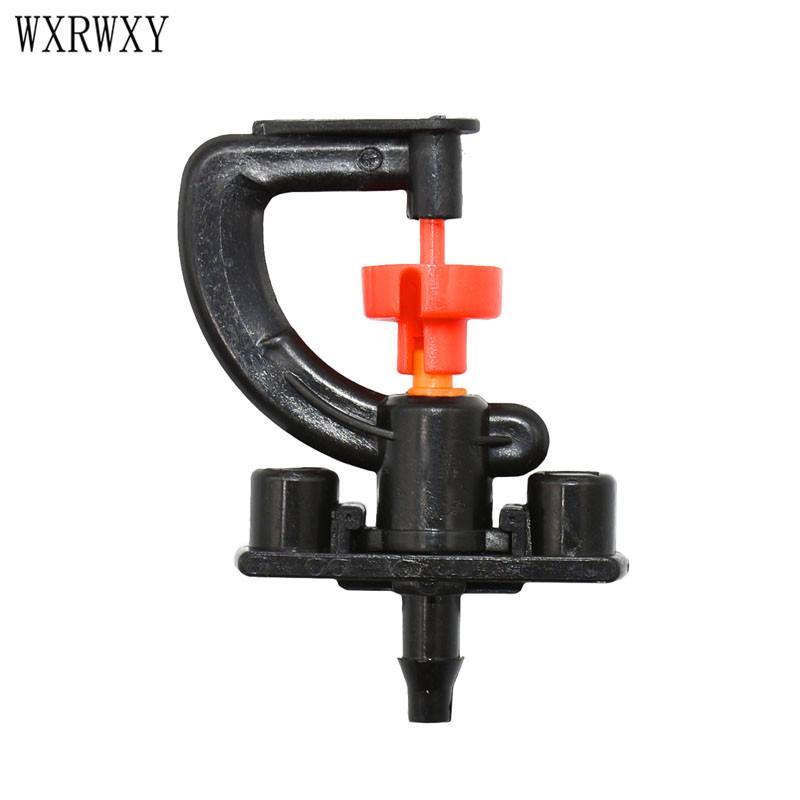 

Wxrwxy Rotating Water Sprinkler Greenhouse Hanging Nozzle Rotating Sprinkler Nozzles G Drip Irrigation Gardening Watering 50pCS