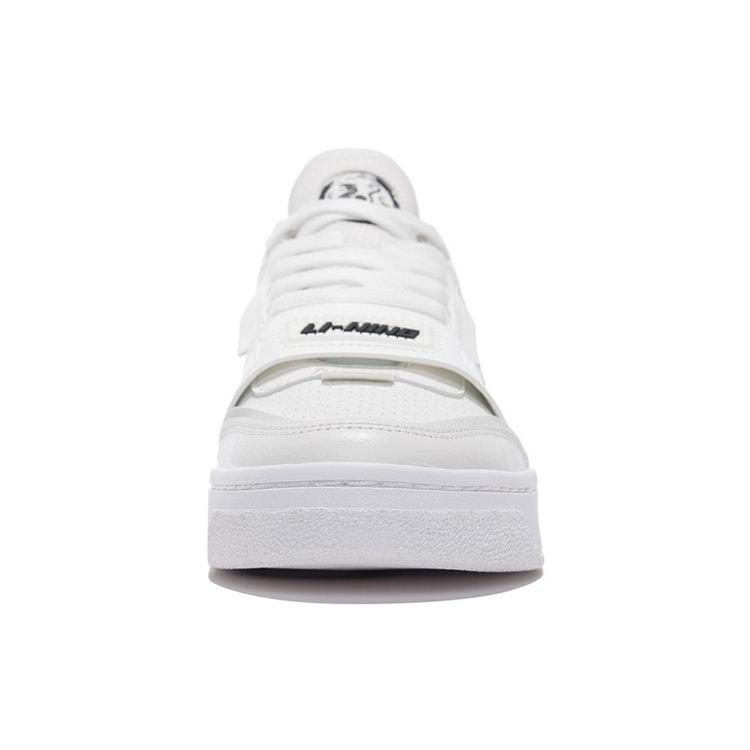 Li Ning Rookie Slip Resistant Abrasion Resistant Low top Vintage Basketball Shoes Women's Ecru ABCS004-4