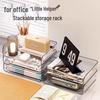 Transparent A4 Multi-Layer Stackable File Organizer for Desk