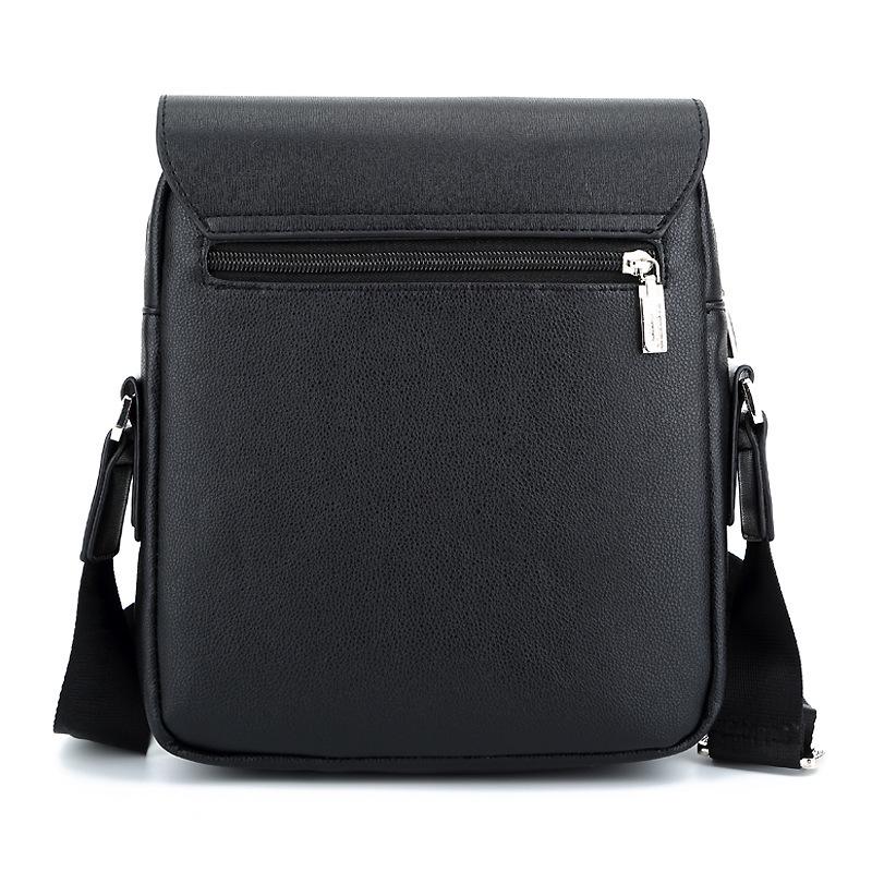 2018 Men's Fashion Kangaroo PU Leather Waterproof Crossbody Business Bag