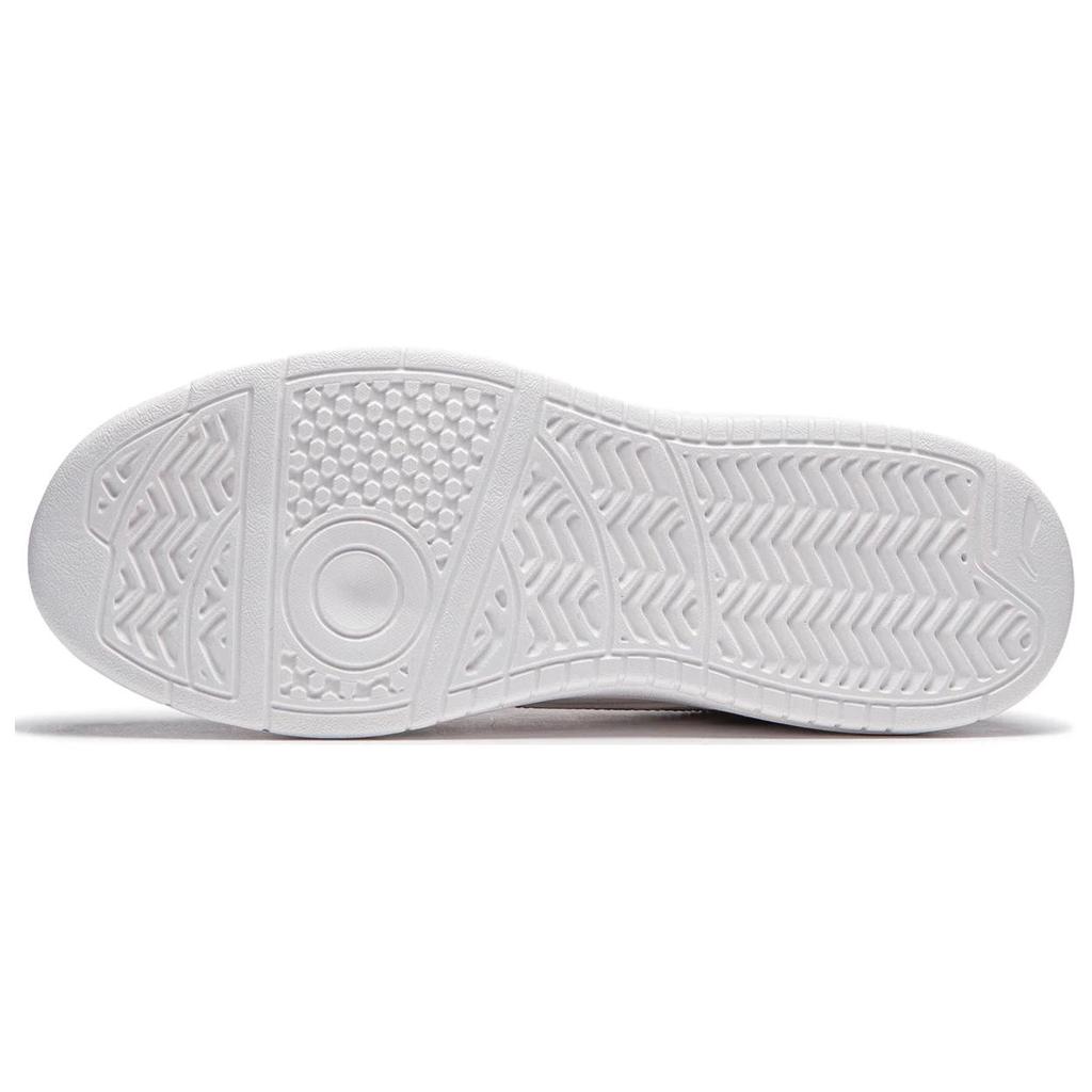 Li Ning Sycee V2 Slip Resistant Cushioning Abrasion Resistant Low Top Skateboard Shoes Women's White Purple AGCU248-4