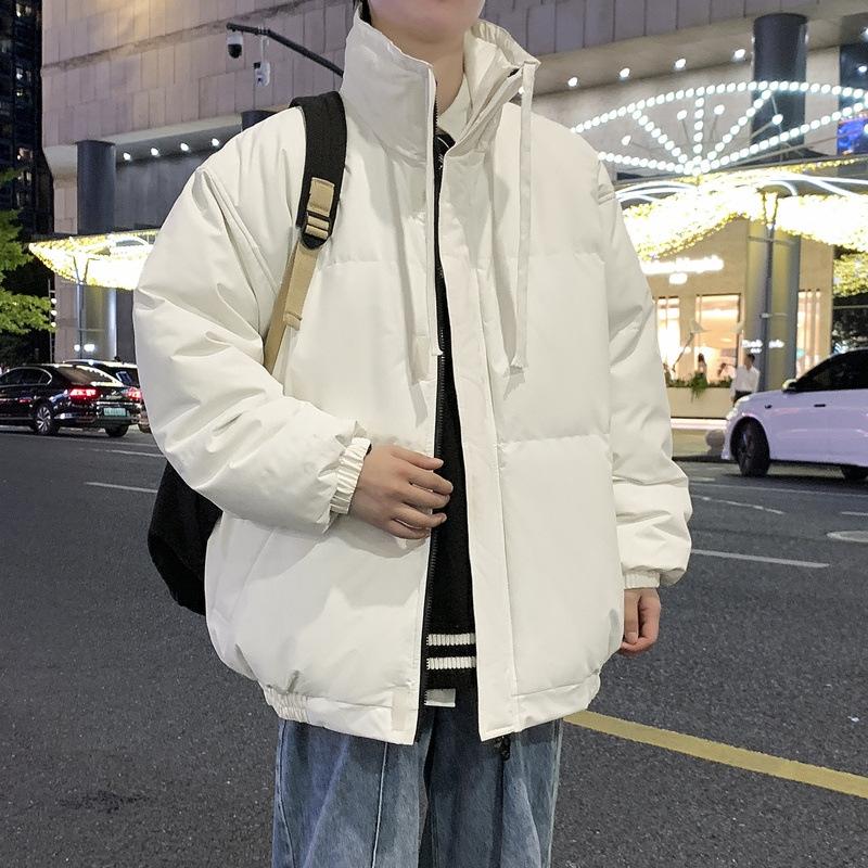 Stand-up Collar Cotton-padded Clothes for Men and Women of the Same Style, Winter New Down Cotton-padded Jackets, Loose