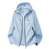 Anti-ultraviolet Ice Silk Sunscreen Clothing Men's Summer Outdoor Breathable Fishing Camping Couple Sunscreen Clothing Jacket