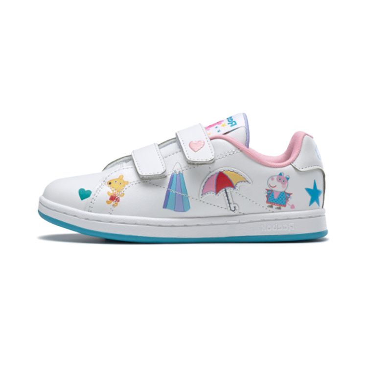 Peppa Pig x Reebok Royal Complete CLN 2 J Suzy Sheep, Candy Cat and Teddy Kids Sneakers White Footwear-White GZ6488