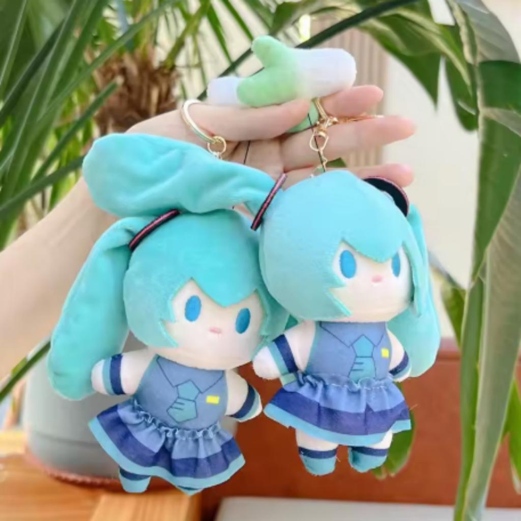 Breloc de pluș drăguț Hatsune Miku Pandantiv Kawaii pentru geantă Accesorii moi pentru cadou de ziua de naștere