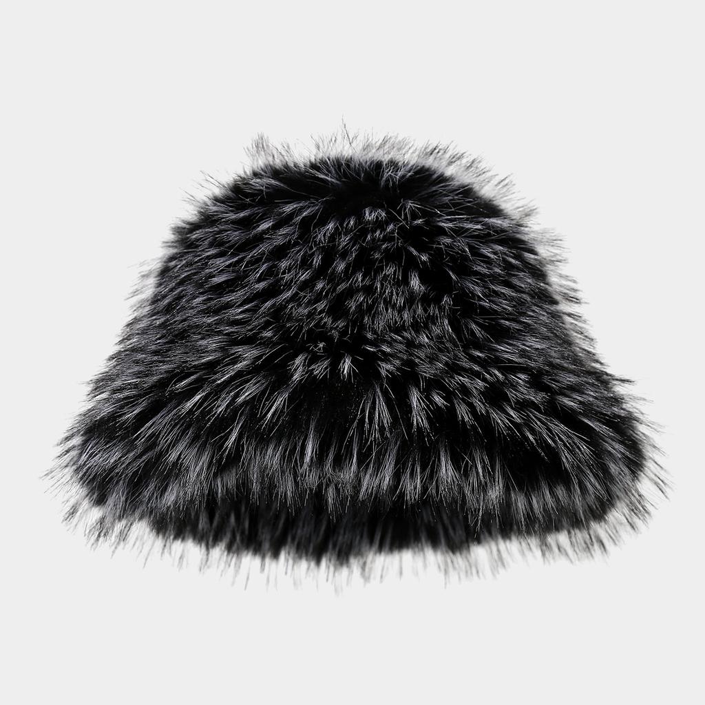 Plush Fisherman Hat, Winter Warm Bucket Hat With Soft Pile Lining For Cold Weather