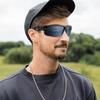 TR90 TAC Polarized Sports Sunglasses for UV400 UV Unisex Sunglasses for Safety and Clear Glossy [BEACOOL] Ultra-lightweight Baseball, Cycling,