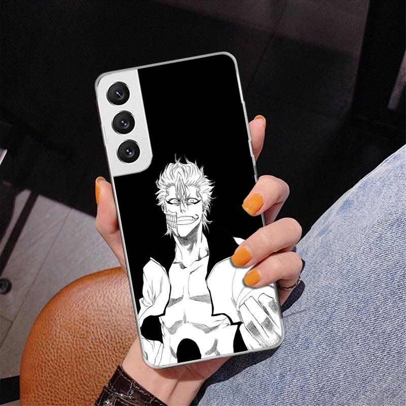 Bleach Grimmjow Phone Case For Samsung Galaxy S24 S25 Edge S26 Ultra S23 S22 S21 Plus S20 FE + Personalized Print Cover Galaxy S
