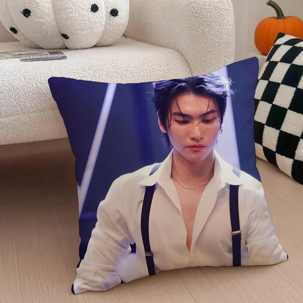 Thai actor BBoss Chaikamons star Cushion Cover Throw Pillow Cover Hidden Button Durable Polyester Chair Cushion