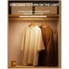 Motion Sensor LED Cabinet Light Rechargeable Versatile Use Portable Cordless Magnetic for Kitchen Bedroom Detector Light