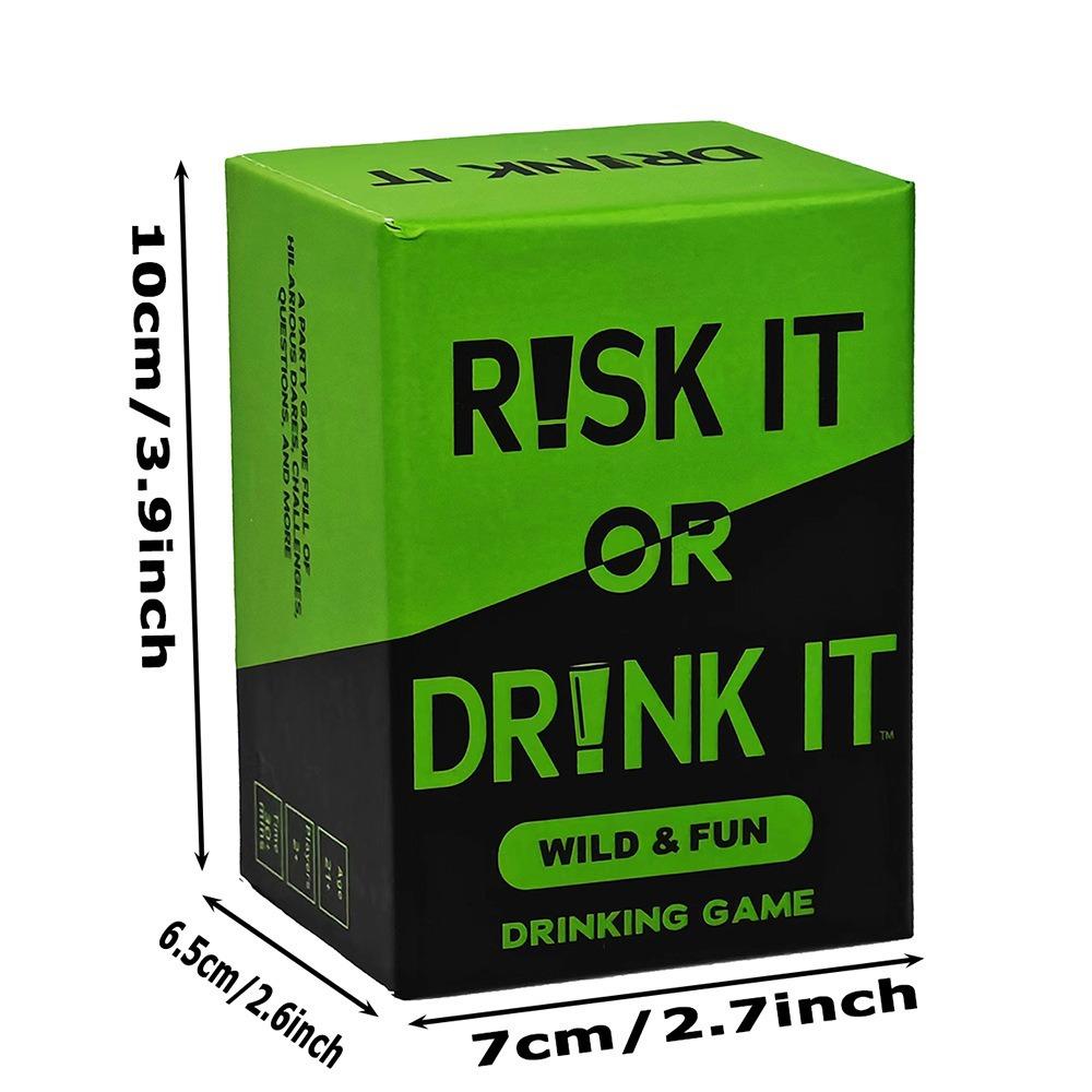 Risk Couples Game Cards, Affectionate Dialogue Cards English Version Risk Couples Or Drink It