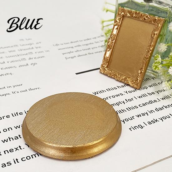 Resin Jewelry Tray Wear-Resistant Desktop European Pattern Embossed with Vintage Golden Gloss Organizer Decorative Gilded Finish for Candles