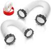 1.5'' Diameter Pool Sand Filter Pump Hose, 20inch Pool Pump Replacement Hose for Above Ground Pools,  Flexible Water Pool Hose Set