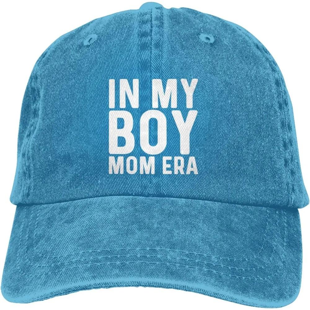 In My Boy Mom Era Hat for Men Baseball Cap Cool Cap