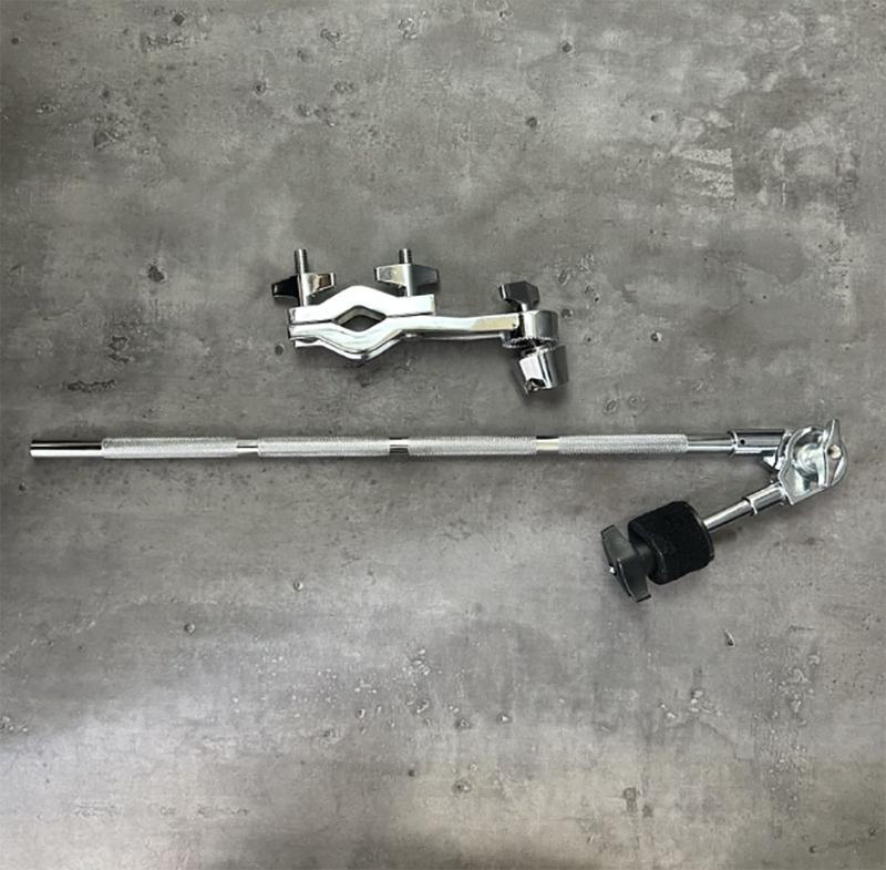 Drum Extension Clamp Metal Drum Clamp Holder Stand Drum Clamp Extension Clip Cymbal Drum Arm Stand Holder with Felt Pad