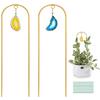 Metal Plant Climbing Frame Indoor Flower Pot Vine Trellis Holder Iron Plants Climbing Support Stake Rattan Stand Rack
