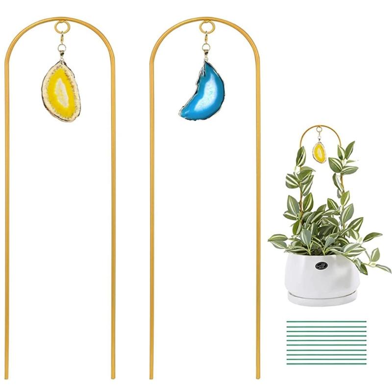 Metal Plant Climbing Frame Indoor Flower Pot Vine Trellis Holder Iron Plants Climbing Support Stake Rattan Stand Rack