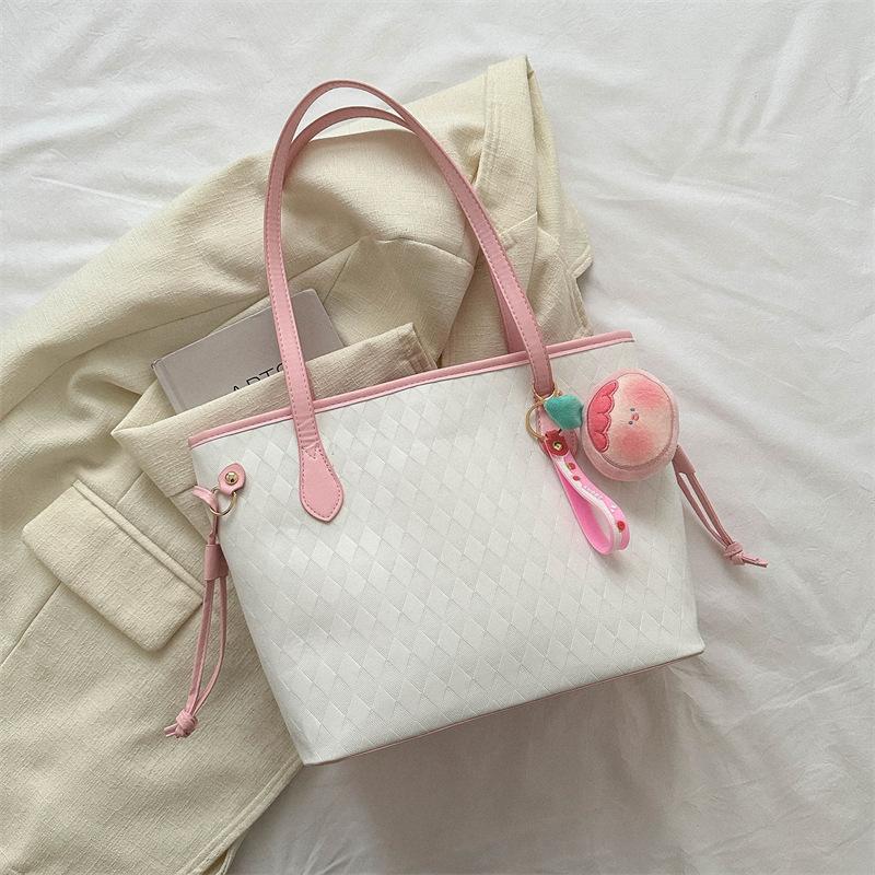 Commuting Fashion, Simple and Elegant, Work Commuting Bag, Women's Handbag, Large-capacity Single-shoulder Tote Bag