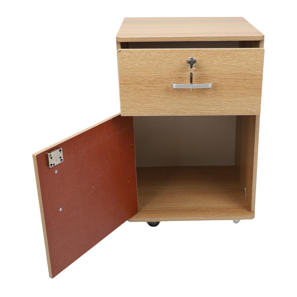 Mobile File Cabinet Multiple Drawers Sturdy Under Desk Rolling File Cabinet with Locks Wheels for