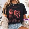 Retro 80s Vampire Movie T Shirt, Summer New Style, Suitable for Both Men and Women, Casual and Fashionable T Shirt