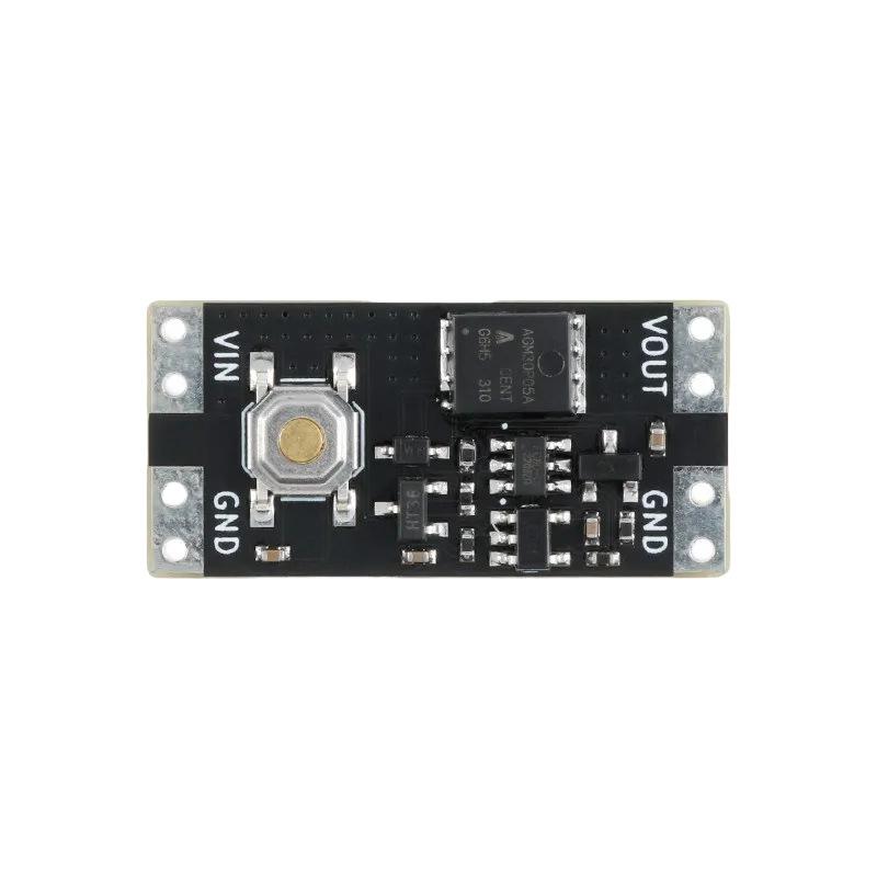 1 Stück 3,5- 5,4V 4,5-26V 300nA 1,3µA Last 10A Geringer Stromverbrauch XL-10AL XL-10AH Einzeler Anschlussknopf Bistabiler Mikro-Eintastschalter-Modul