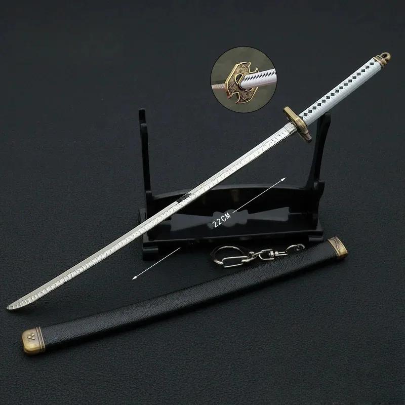 25cm Metal Devil May Cry 5 Vergil Yamato Katana Iron Ninja Knife Yamato Sword Real Sword Mini Japanese Katana Kid Toy Anime Gift