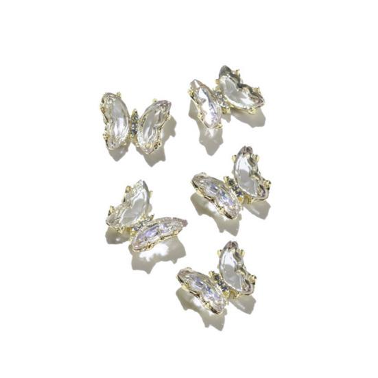 

Превосходный дизайн ногтей Batterfly Colorful Высокая яркость F