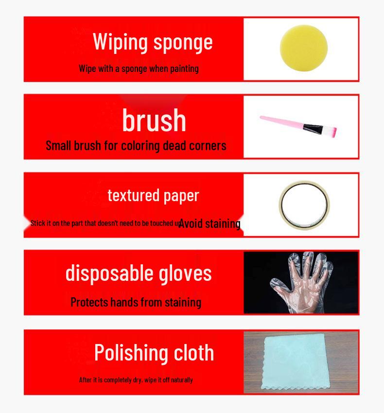 

Bright Leather Color Repair Cream for Shoes, Clothing, Sofas, and Bags - Easy Clean and Universal Use.
