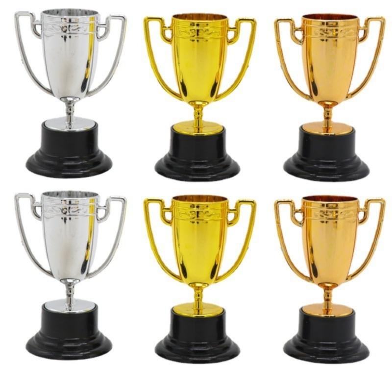 Fun Plastic Reward Trophies Attractive Plastic Prize Trophies for Boosting Pride in Kids Competitions Parties and Team