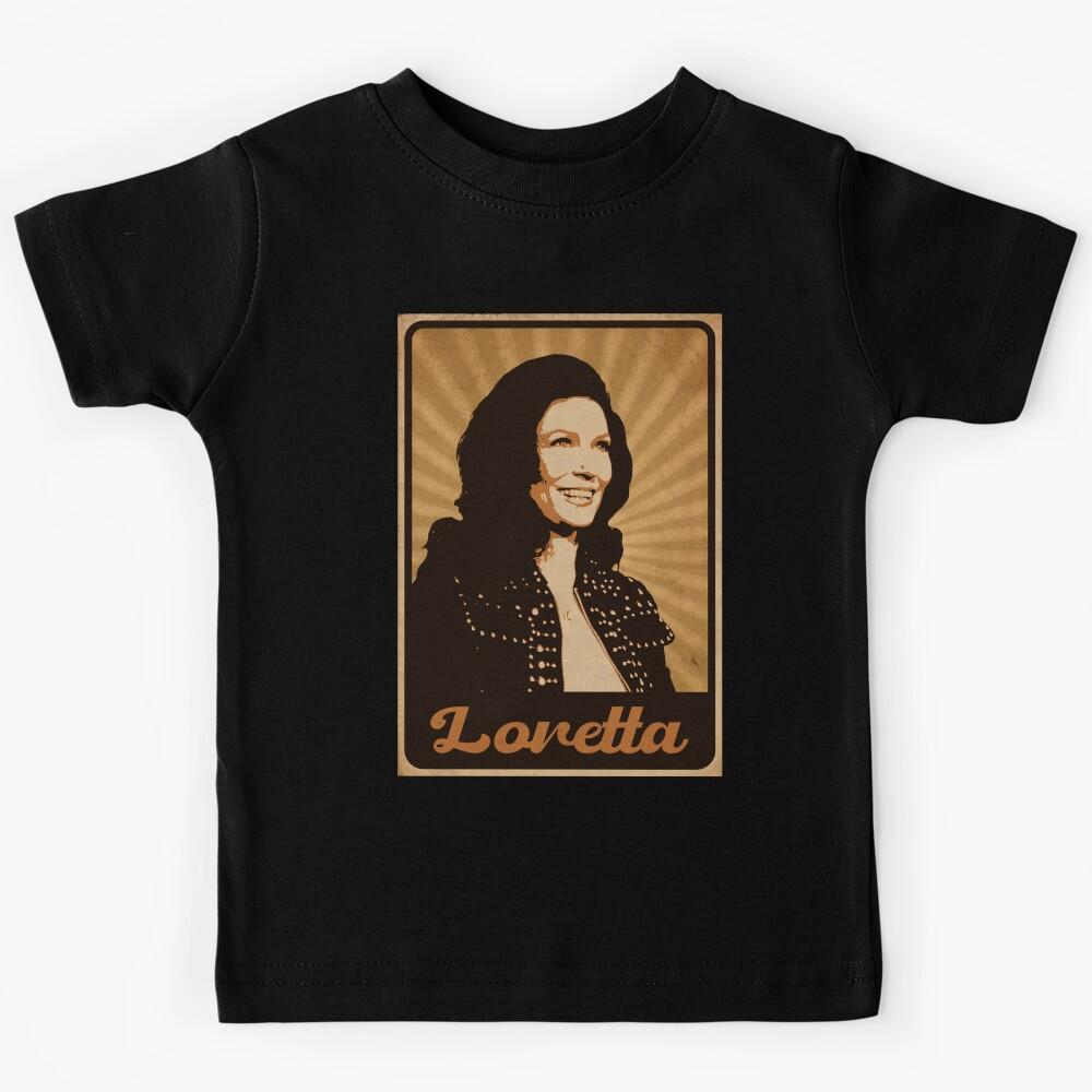 Loretta Lynn Country Music Kids T-Shirt 130