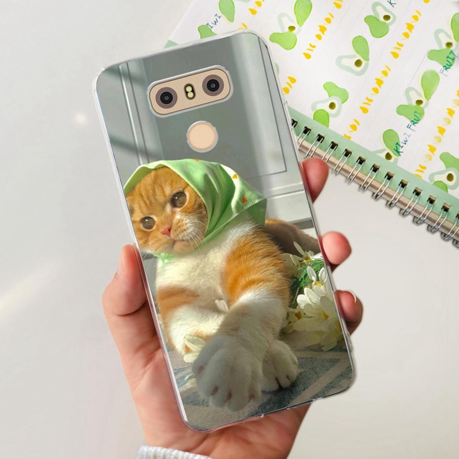 Lovely Painted Case For LG G6 G6+ H870 LS993 VS988 LGM-G600L Soft Silicone TPU Back Cover For LG G6 Plus G6plus Phone Cases