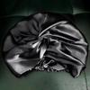 Women Nightcap Soft Comfortable Faux Silk Bonnet Gentle Night Sleeping Bonnet Hair Protection Supply