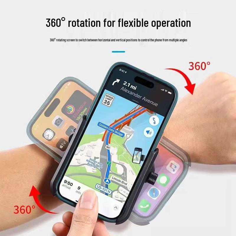Support de téléphone de poignet universel transfrontalier et sac de bras de course pour hommes et femmes