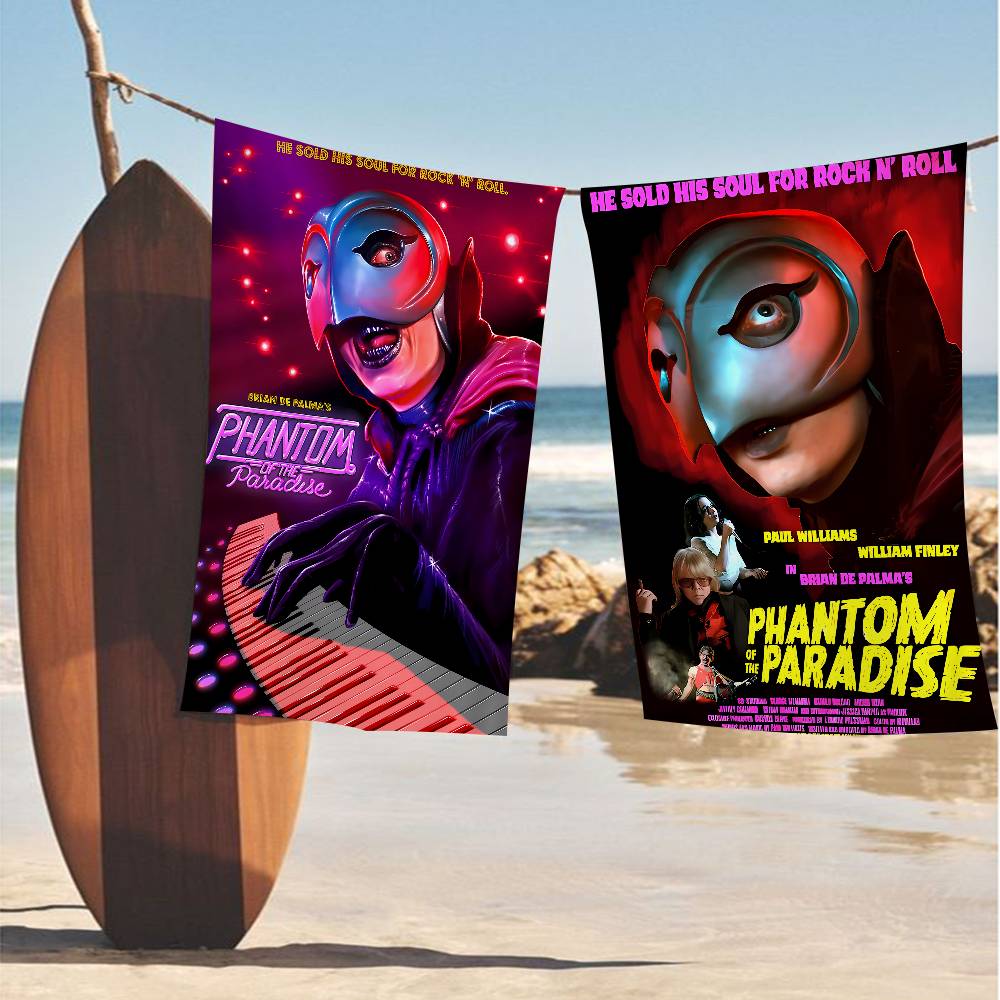 Klassischer Film Phantom der Oper Großes Mikrofaser-Strandtuch Schnelltrocknendes Handtuch Sandstrandtücher Poolhandtuch für Reise Schwimmen