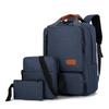 Rucksack-Set Damen Herren Laptop-Rucksack Umhängetasche Kleine Tasche Reise Schule Hochschule