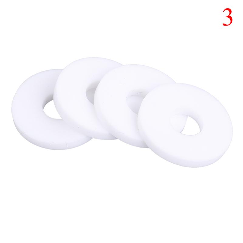4Pcs Silicone Fender Strap Lock System Easy Install For Guitar Bass Ukulele