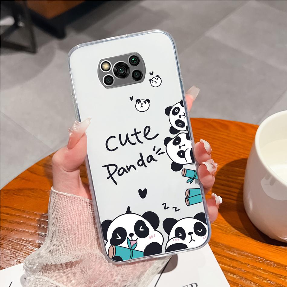 For Poco X3 Pro GT Case Creative Fun Soft TPU Silicone Clear Anti Choc Phone Back Cover For Poco X 3 Pro GT X3Pro X3GT NFC Funda