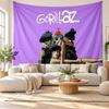Gorillaz Wall Tapestry Home Decor Hanging Cloth Art Background Tapestry for Bedroom